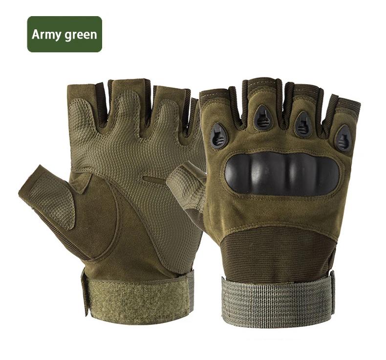 Tactical Gloves Half Finger Outdoor Motorcycle Military Combat Shooting Hunting Fitness Gloves for Men Women