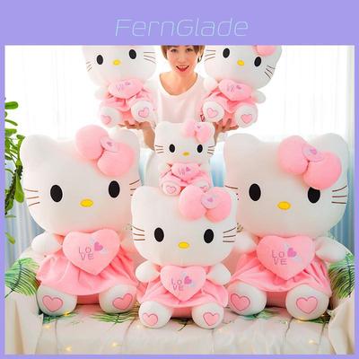 Enorme peluche rosa Hello Kitty Amore Giocattolo Bambola Regali di Compleanno per Bambini