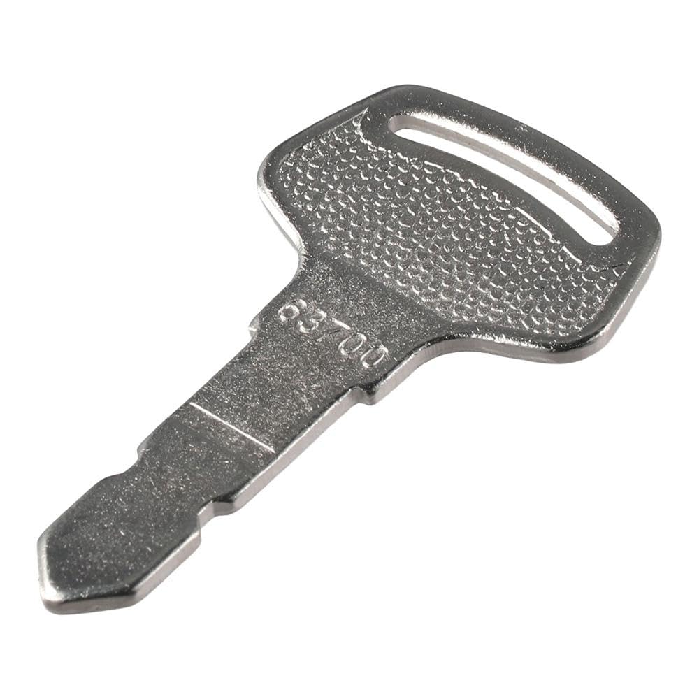 8 Pcs 15248-63700 Ignition Key Replacement Car for Assesso Parts Kubota B Series Tractor New Holland, Case IH