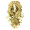 Soowee Short Curly Synthetic Hair Black To Burgundy Clip In Hair Extension Little Pony Tail Claw Ponytail False Hair on Clips