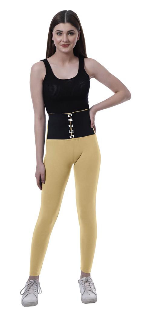 Moomaya High Waisted Yoga Pants For Women Corset Style Trendy Workout