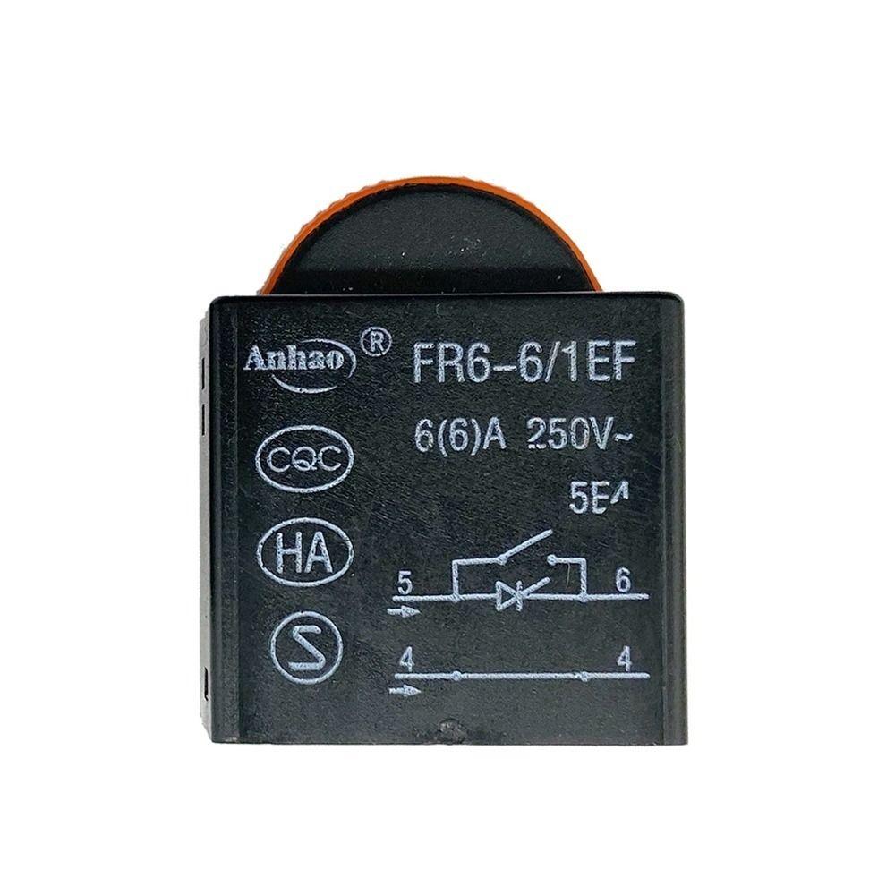 2 Stück 6-Gang-Regler Schalter FR2-6/1FE 6A Elektrowerkzeug Elektrischer Winkelschleifer 250V DIY Zubehör Poliermaschine