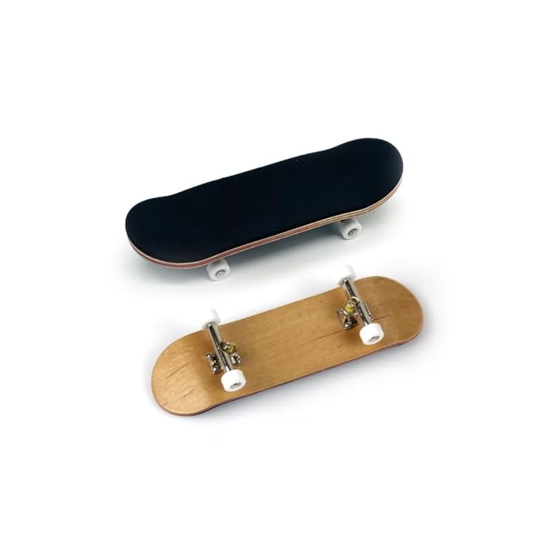 Finger Skate White Finger Skateboard Fingerboard Assembly Mini Skateboard Mini Skateboard Finger Skates Finger Games Finger Techniques Tires