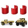 3pcs Aluminum 370 Brushless Brushed Motor Heat Sink Heatsink Cooling Fins for WPL C14 RC Car