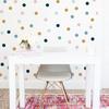 RoomMates Wall Sticker Multicolor Peelable Polka Dots 3.8cm X 3.8cm [Regular Japanese Import Product] RMK4829SCS