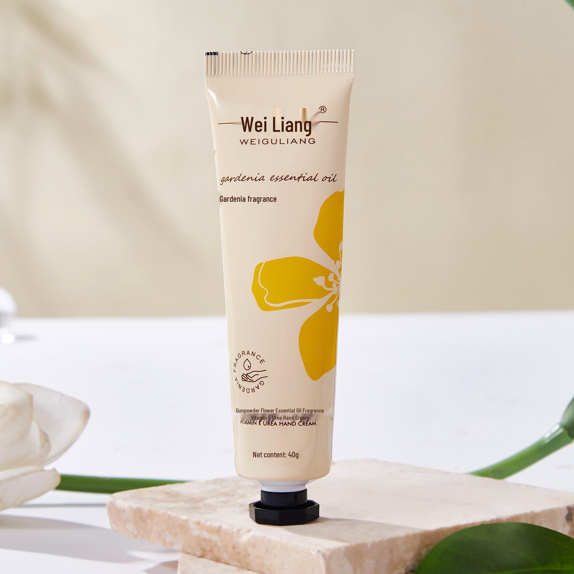 Gardenia Essential Oil Hand Cream: Hydrating, Nourishing, Non-Greasy, Portable, Ideal for Autumn/Winter.