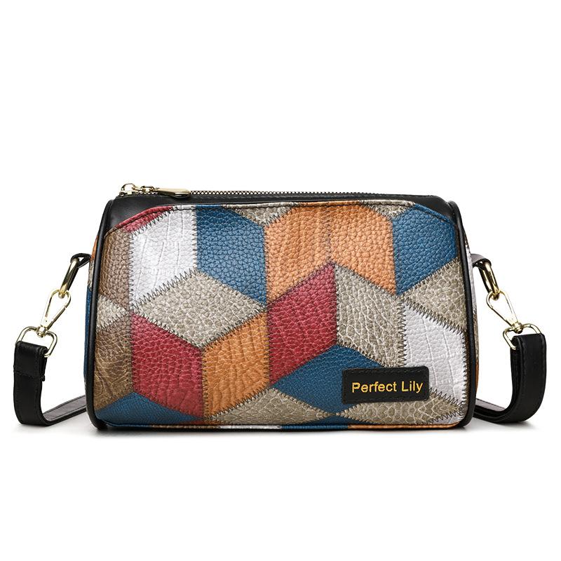 Multi Layered Commuting Shoulder Crossbody Bag