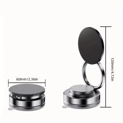 Vacuum Magnetic Suction Cup Folding Swivel Stand Double-sided Suction Cup For Universal Vacuum Swivel Stand Mobile Phone Holder