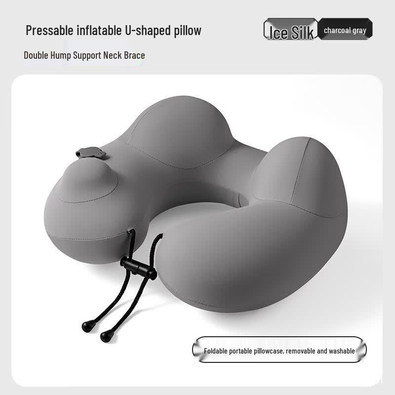 

BADIGAO Portable Inflatable U-shaped Travel Pillow