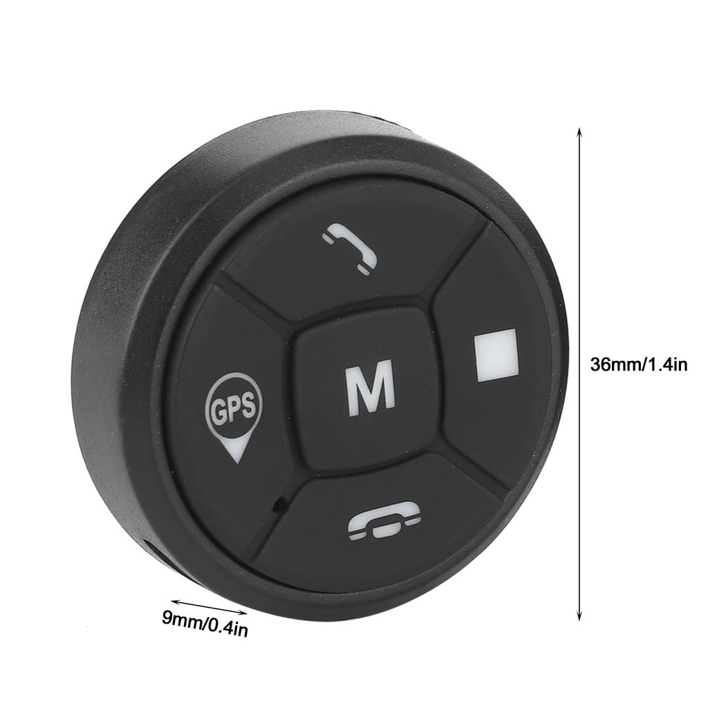 Steering Wheel Control Button Volume GPS Wireless Controller Switch Steering Wheel Control Button Car GPS DVD Wireless Control