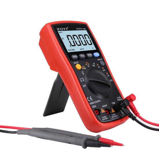 ZT219 Digital 19999 Counts AC/DC Voltage Current Meter Transistor Multimeter