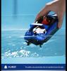HJ821 High-Speed Remote Control Speedboat Toy: Water-Resistant, High Power, LED Lights