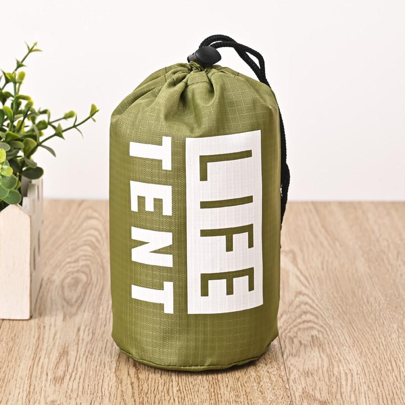 Down Jacket Sunscreen Clothing Storage Bag - Nylon Polyester Plaid, Portable Drawstring, Oxford Cloth