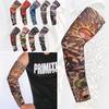 1PC Cooling Outdoor Sport Tattoo Arm Cover Summer Sun Protection New Running Sportswear Flower Arm Sleeves