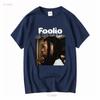 Foolio Rapper NEW Memory Black T Shirt Short Sleeve S To 5XL Vintage Washed Slightly Top For Everyday Wear Breathable