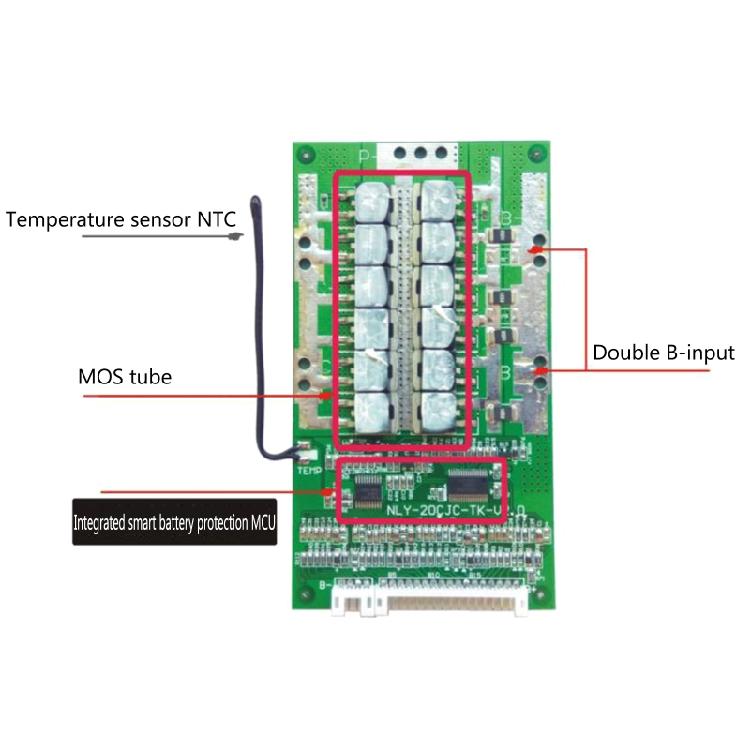 20S 72V 45A PCB BMS for Protection Board for Li-ion Lithium Battery Cell for Pro