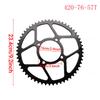 Pignon FDDY 420 35T/60T 76MM pour Moto Cross Pit Bike ATV Quad Moto Buggy Go Kart 50CC 70CC 90CC 110CC 125CC 140CC 160CC Pièces