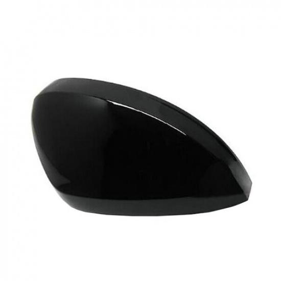 Gloss Black Left Mirror Cap Cover Replacement For Volkswagen Tiguan MK2 2017-20