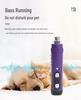 Rechargeable Pet Nail Grinder: Electric Trimmer for Large Dogs & Cats with Light, Low Vibration & Low Noise