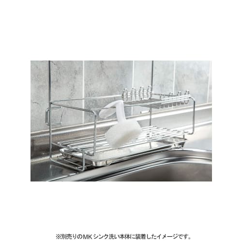 Mameita Sink Cleaning Sponge Spare Set of 4, Approx. 6.5 X 6.5 X 2cm, White, Reversible, Easy To Replace, Washable with Just Water, Made In Japan, AZ-