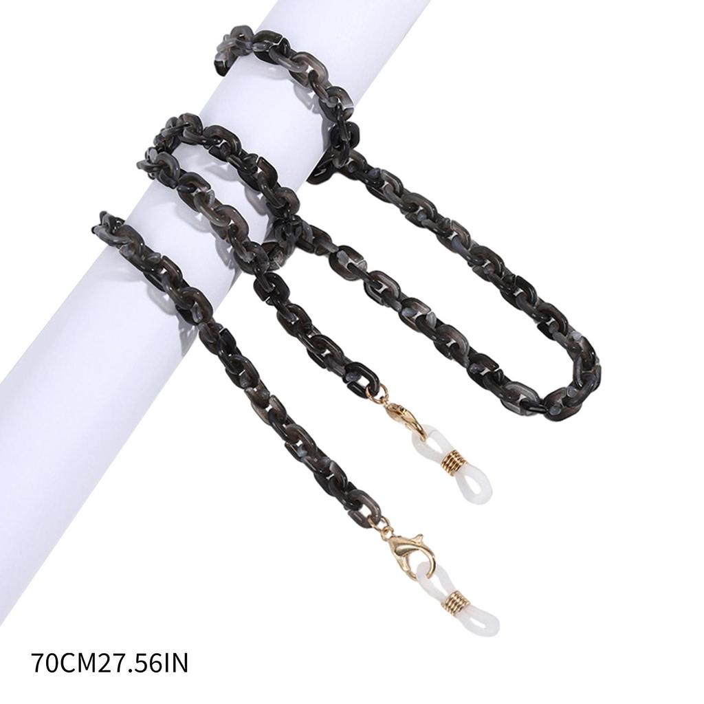 Face Mask Chains Lanyard Acrylic Women's Men's Chain On the Neck Glasses Cord Holder Sunglasses Rope Hanging Masks Necklaces
