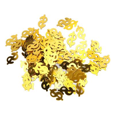 60g Dollar Sign Shaped Throwing Confetti Table Scatters Wedding Party Decorations