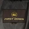 FIRSTDOWN Long Sleeve Down Jacket L Brown Men's Used
