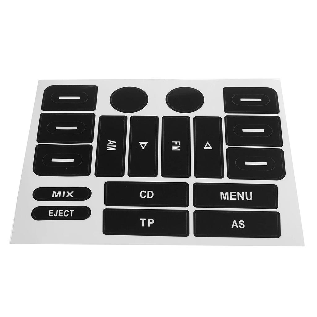 Neue Ankunft MK5 Radio Button Reparatur Aufkleber Aufkleber Auto FM Radio Button Für VW Für Golf MK5 & Für