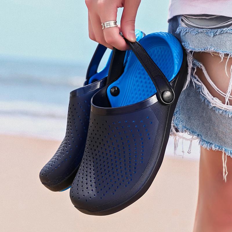 Classic Slip On Garden Clog Shoes Men Quick Drying Summer Beach Slipper Breathable Outdoor Sandals Platform Gardening Shoes