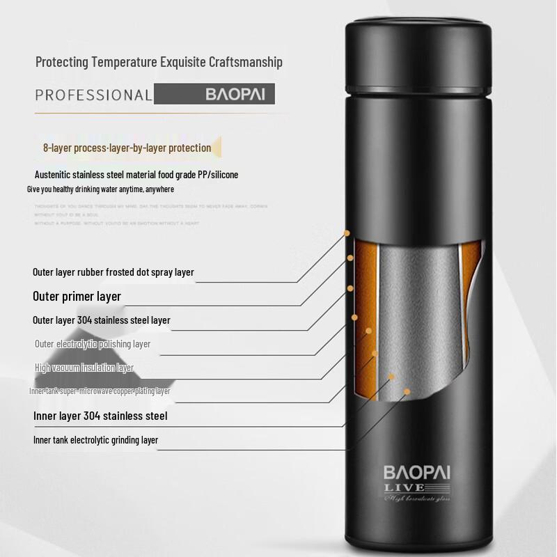Leopard Brand BP03-V1031 Vacuum Insulated Mug
