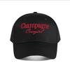 Champagne Cowgirl Iron On Patch Baseball Cap Fashion Unisex Sunhat Womens Outdoor Sports Snapback Cap