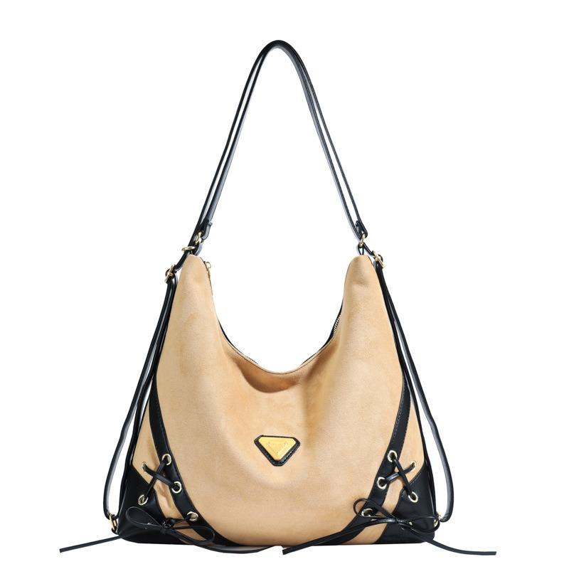 Retro Casual Large-capacity Tote Bag Women's New Autumn and Winter Casual Commuting Shoulder Bag Backpack