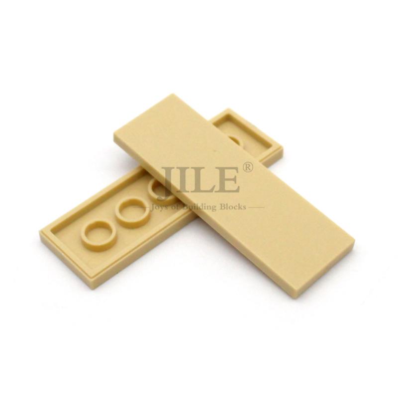 40pcs MOC Smooth Tile 2x6 DIY Building Blocks 69729 Bricks Compatible Educational Creative Assembled Children Construction Toys