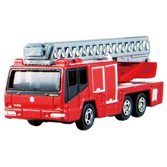 Takara Tomy Tomica Vehicle Town Transforming Ladder Fire Truck (with Tomica) Mini Car Toy Ages 3 Up