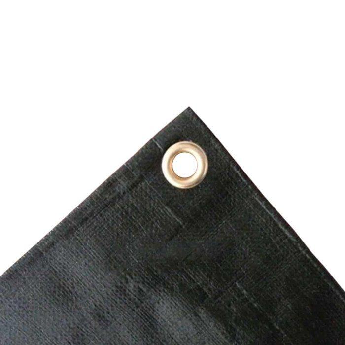 Bâche de protection 280g/m², bâche étanche verte, 3,5 x 6 m (21m²)