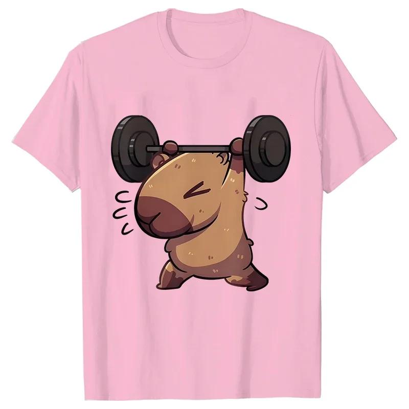 Tops Grficos Blusa Feunisexina Ropa Esttica Moda Capybara Camiseta De Mujer Unisexga Casual Ropa Esttica Bonita