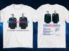 2 Seiten Pet Shop Boys Dream world 2025 Tour Shirt Weiß S-5XL EM0831 Unisex T-Shirt