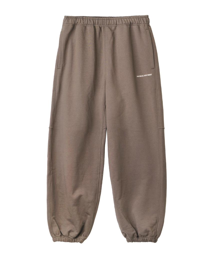 PHYSICAL DEPARTMENT P-Dept Original Logo Field Sweatpants Brown