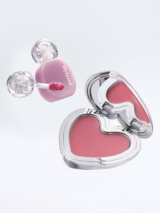 Lilybyred [НАБОР] Мусс для щек Love Beam + Увлажняющий тинт Balming Dewy 01 Apricot Mousse (L393A)_05 Squeeze Apple (L378A)