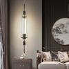 Modern Designer Wall Lamp Long Strip Light Hotel Lobby Villa Living Room Background Lighting Indoor Decoration LED Wall Sconces
