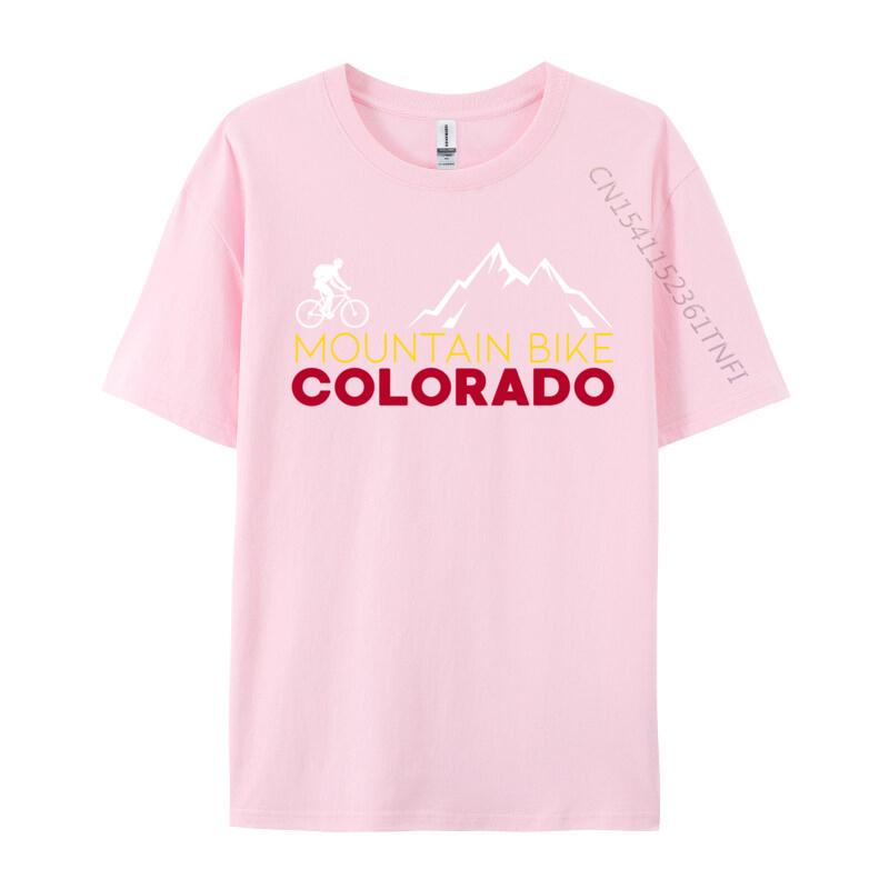 Colorado Mountain Bike Co Mtb T Shirt Design Labor Day Special All Cotton Mens Top T-Shirts Tops Tees Drop Shipping