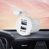 12V/24V Car Charger White Dual USB Car Motorcycle Ship Yacht With Blue Led Light Car Charger Modified Accessories