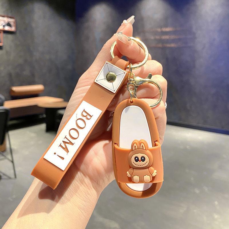 Multicolored Cartoon Cute Pendant Keychain For Teen Gift And Bag Decor