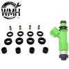 4 Sets 01306 Injector Repair Seal Kits 16450-MCH-004 for 2002-2008 Honda VTX1800 Motorcycle Subaru Outback Fuel Injectors Fuel System 2