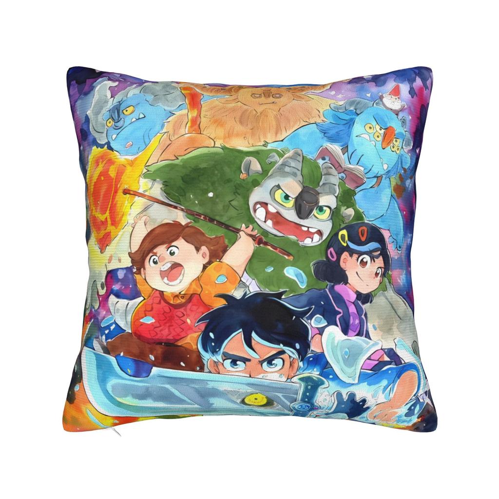 Trollhunters Tales Of Arcadia Pillowcases Morden Pillow Case For Office Car Home Decor Comfy Pillow Cover