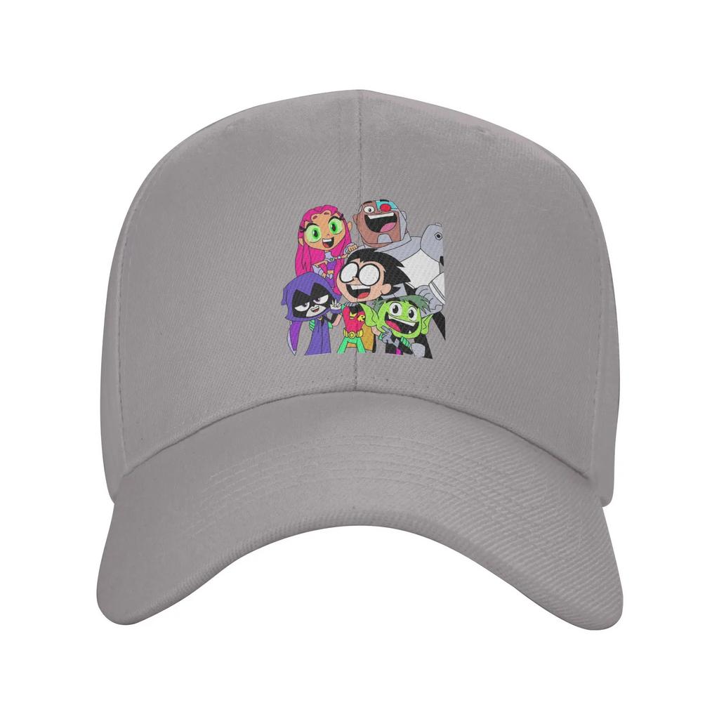 Unisex Baseball Hats Teen Titans Picture Outdoor Streetwear Summer Sports Baseball Caps Hip Hop Cap Casquette Hats