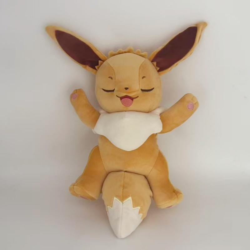 Sleeping Eevee Plush Charizard Sylveon Sprigatito Espeon Umbreon Piplup Bewear Vaporeon Stuffed Doll Pokemon Peluche Toy Gift