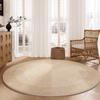 Light Luxury Bedroom Decor Carpet Round Carpets for Living Room Fluffy Soft Bedside Plush Rug Home Washable Anti-slip Floor Mat