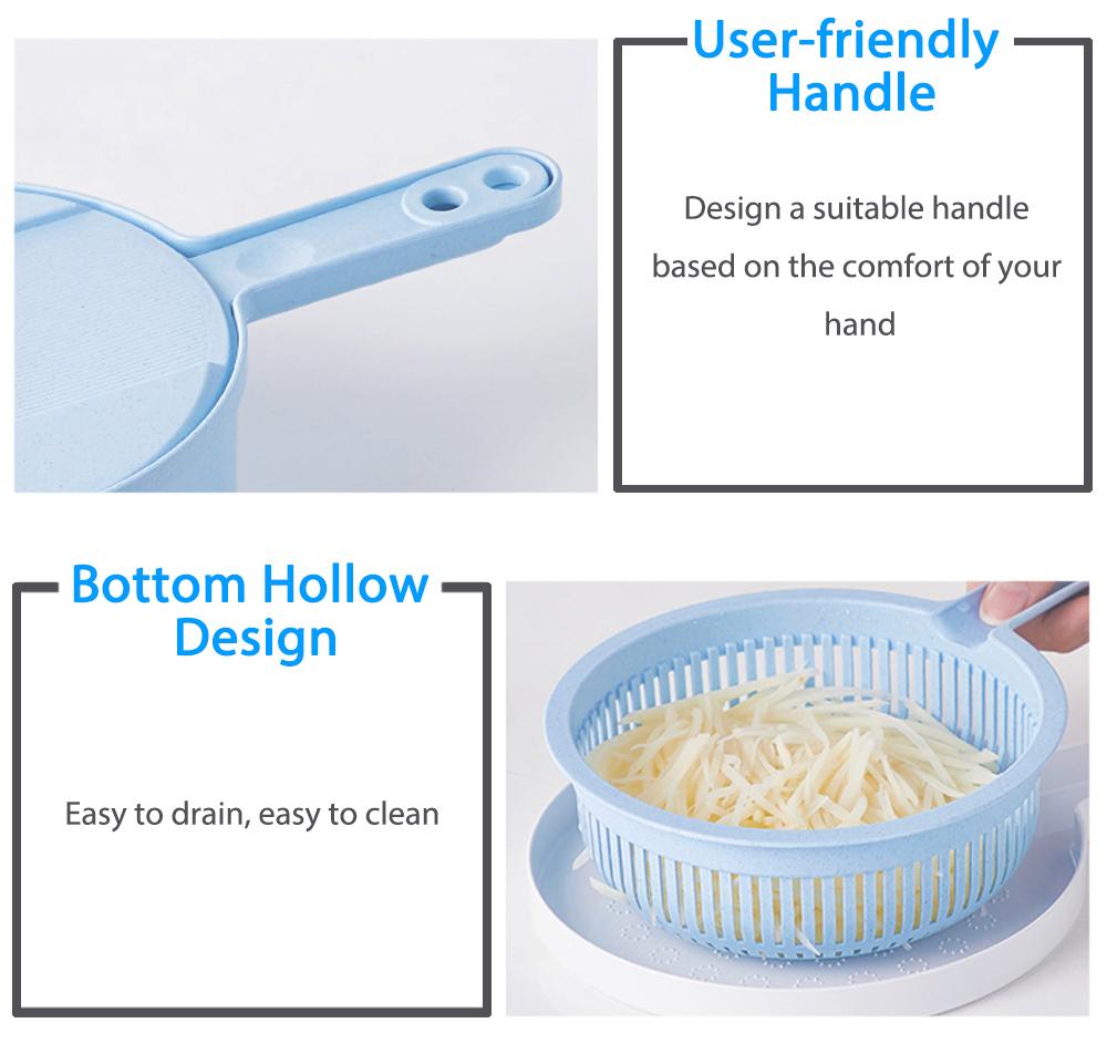 Vegetables Grater Potato Peeler Cheese Carrot Onion Cutter Strainer Vegetable Slicer Multifunctional Kitchen Utensil Gadgets