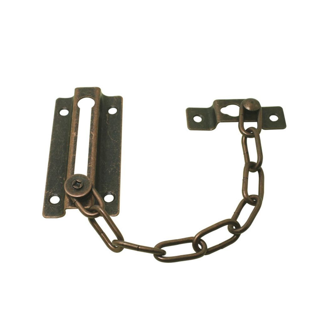 Screws Steel Decorative Security Lock Door Hardware Sliding Door Lock Door Chain Door Safety Guard
